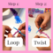 Colorful Loom Friendship bracelet - Kids Project image 3